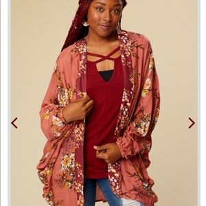 Women’s Altar’d State Rosewood Kimono